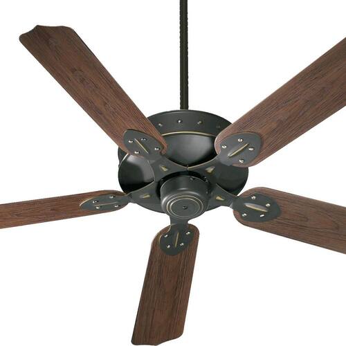 HUDSON 52 in. Indoor/Outdoor Old World Ceiling Fan Ceiling Fans Without Lights