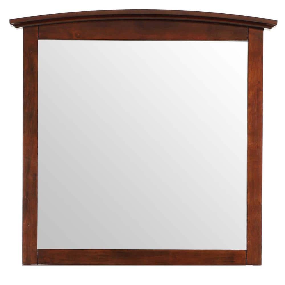 37 in. x 35 in. Classic Rectangle Framed Dresser Mirror