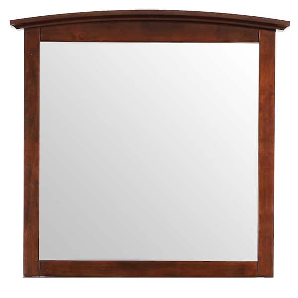 AndMakers 37 in. x 35 in. Classic Rectangle Framed Dresser Mirror