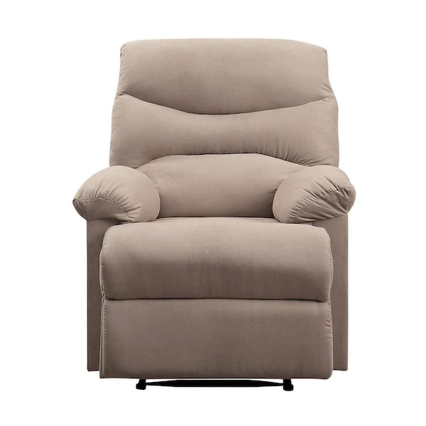 Worldwide Arcadia II Beige Polyester Woven Recliner VAR00702
