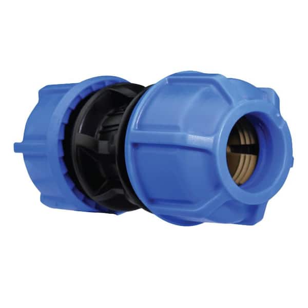 3/4" Polyethylene CTS Compression Coupling
