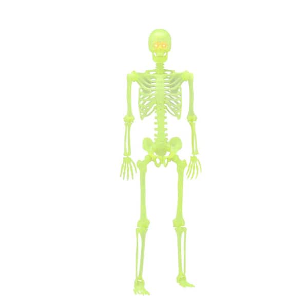 Home Accents Holiday 60 in. Glow-in-the-Dark Poseable Skeleton