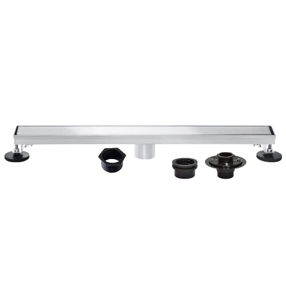Watercourse 32 in. Stainless Steel Linear Shower Drain with Tile-In Pattern in Polished Chrome price history on PriceWatchPro