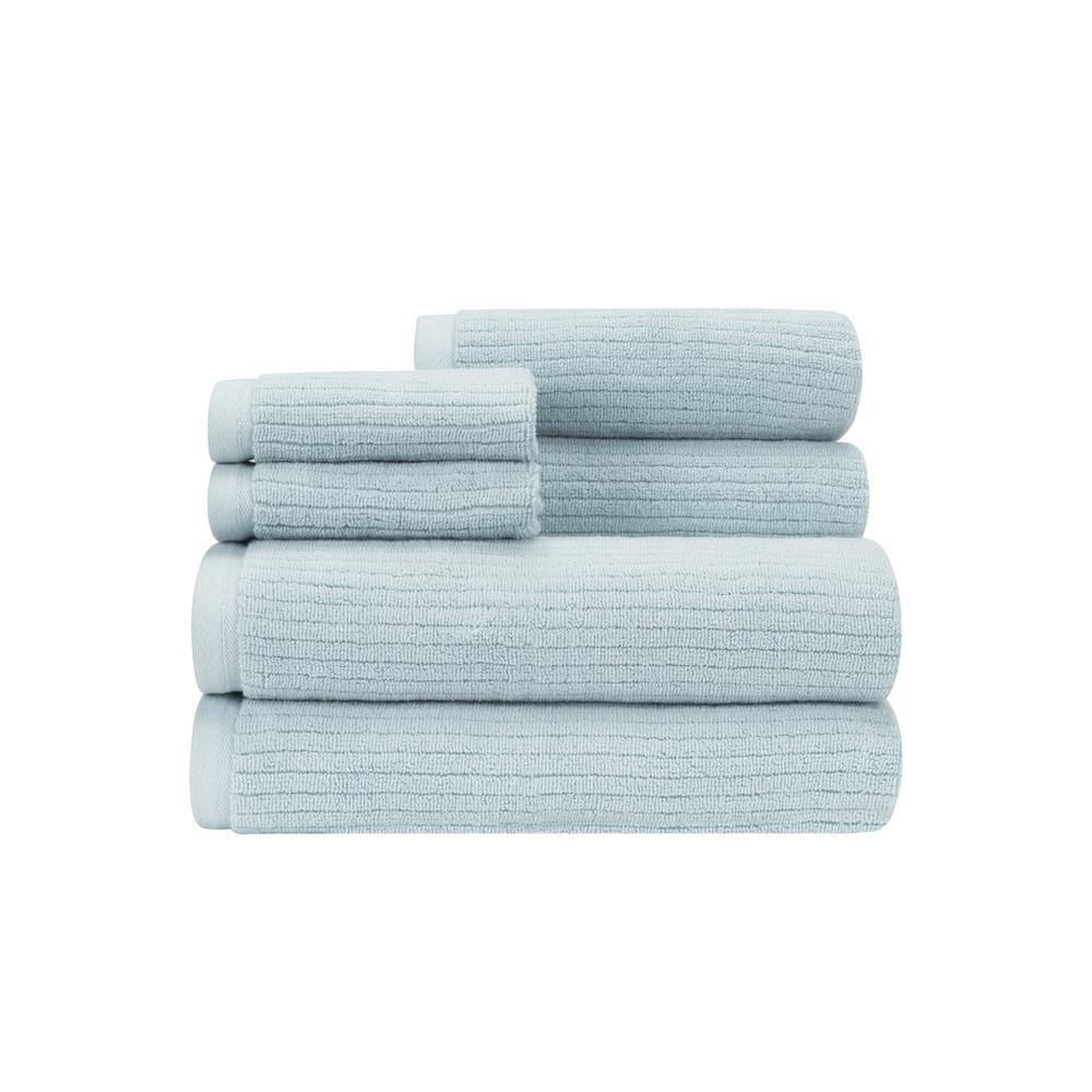 Caro Home Empire Riviera Azure Six Piece Towel Set 6PC2023T93185