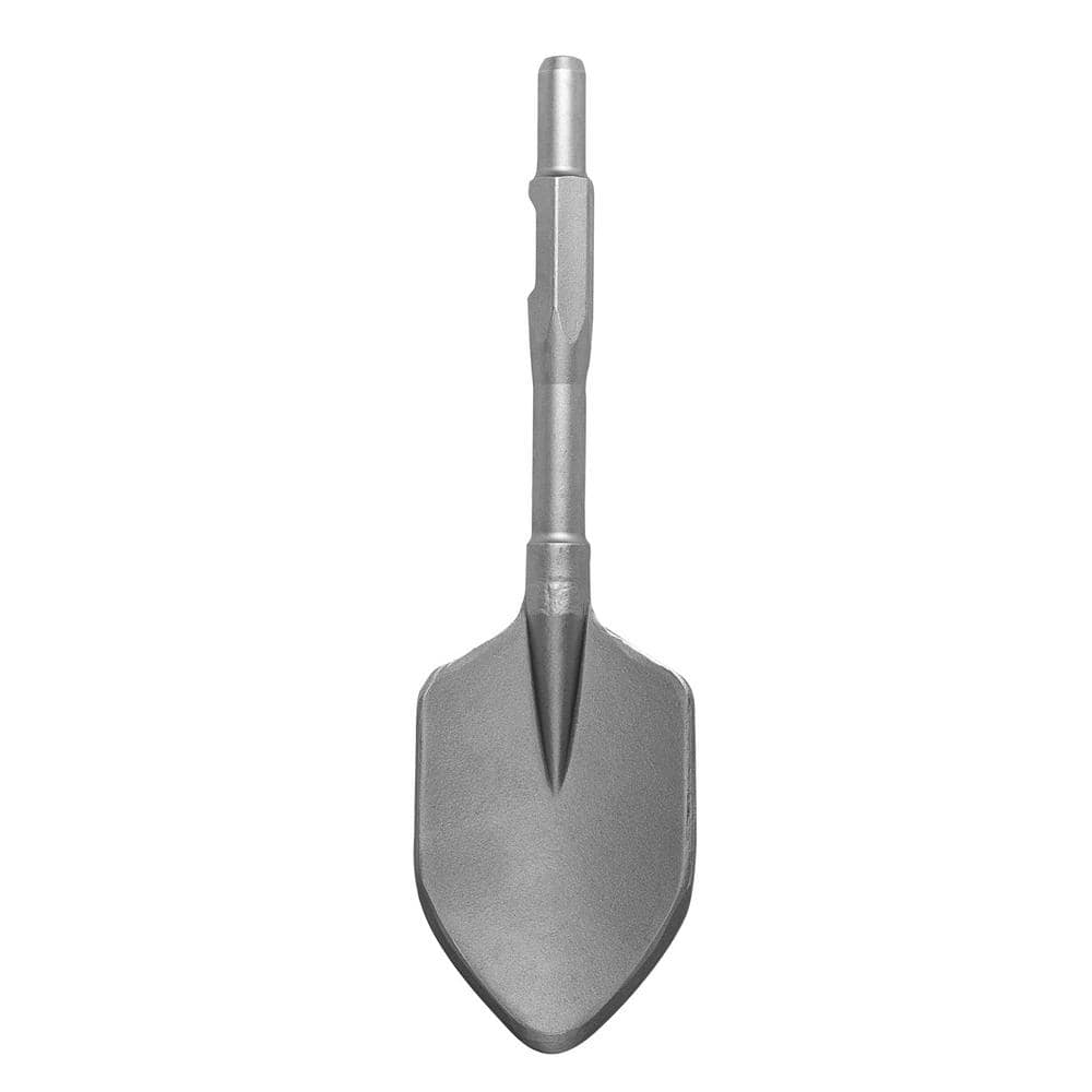 8 in. Steel Clay Spade Chisel for TR100 and TR300 Demolition Hammers TR89102 The Home Depot