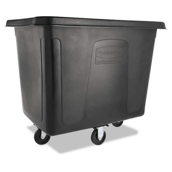 Rubbermaid Commercial Products 16 cu. ft. Black Cube Truck