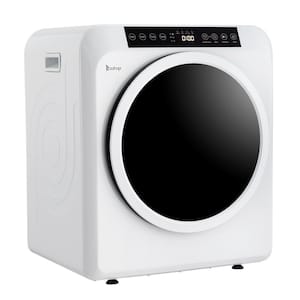 3.5 Cu.Ft. Vented Front Load Compact Electric Dryer in White