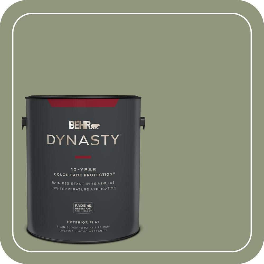 1 gal. #ECC-63-1 Autumn Sage Flat Exterior Stain-Blocking Paint & Primer price history on PriceWatchPro