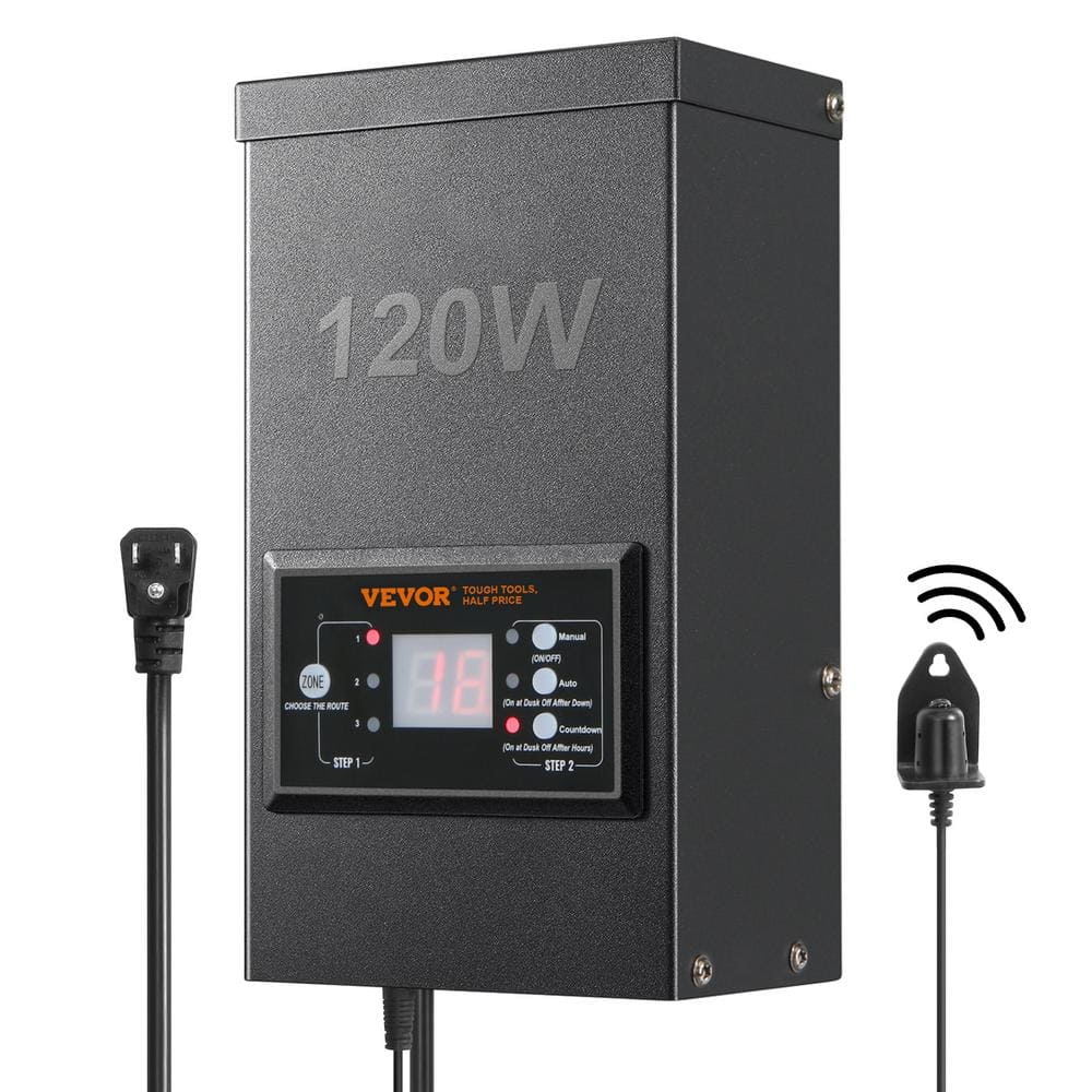 Reviews for VEVOR Low Voltage Transformer 120VAC to 12VAC 120 Watt