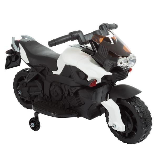 Ride on Toy, 3 Wheel Motorcycle for Kids, Battery Powered Ride on Toy by Hey! Play! Ride on Toys for Boys and Girls, Toddler - 4 Year Old, Black