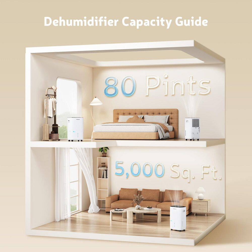 Energy Star Dehumidifier 80pt - rated 4.2949 stars from 78 reviews
