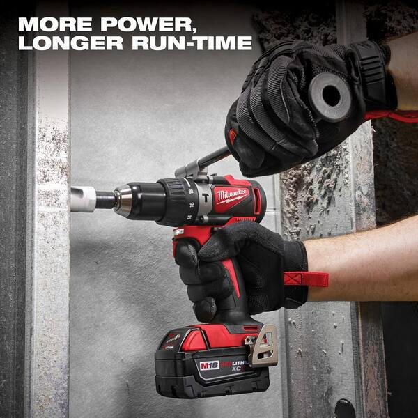 Milwaukee M18 18V Lithium-Ion Brushless Cordless Hammer Drill
