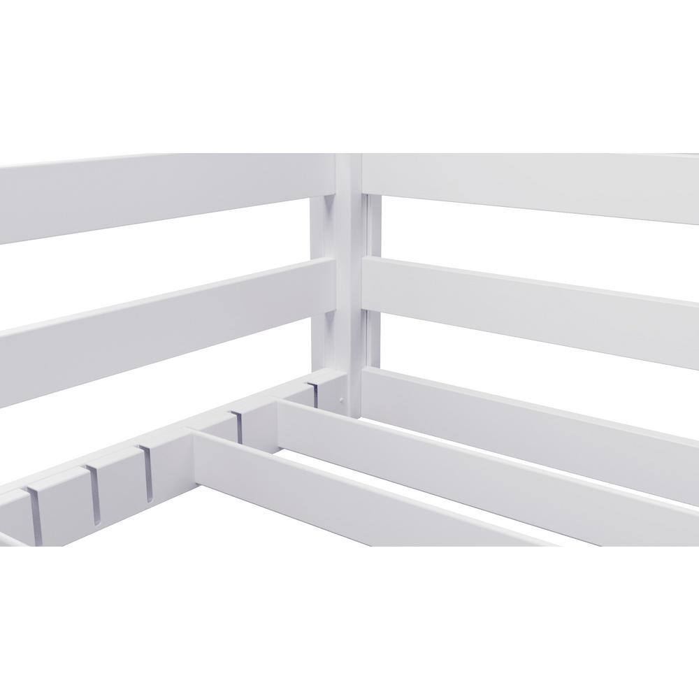 White UV Resistant Vinyl Outdoor Pool Float Storage Organizer