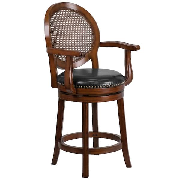 Carnegy Avenue 26 in. Counter Height Expresso Bar Stool