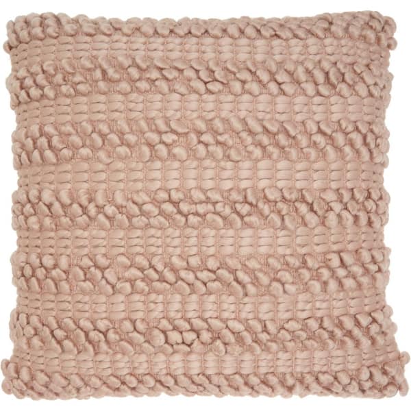 Nourison Lifestyles Blush Geometric 20 in. x 20 in. Throw Pillow
