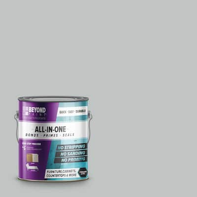 1 gal. Soft Gray Furniture, Cabinets, Countertops and More Multi-Surface All-in-One Interior/Exterior Refinishing Paint