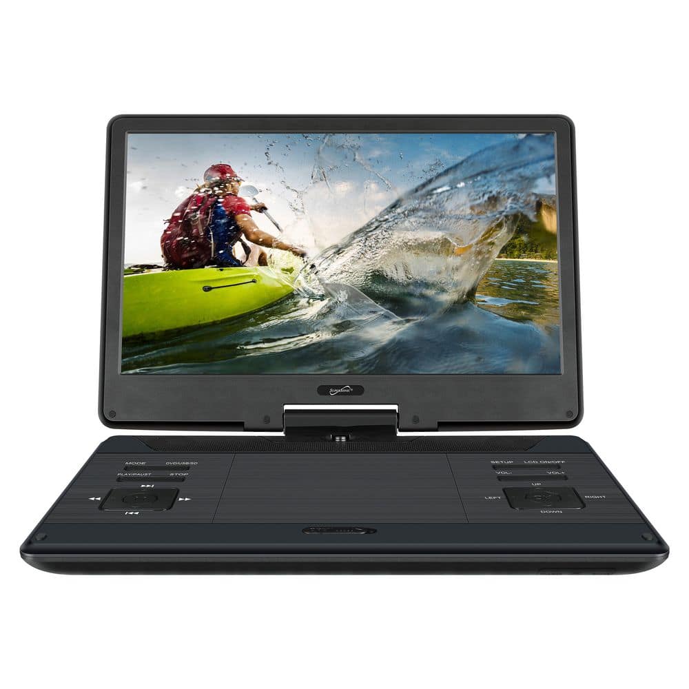 14 Inch Portable Swivel DVD Player in Black with TV Tuner price history on PriceWatchPro