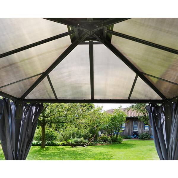 Palram Martinique Gazebo Curtain Set - 4 Piece