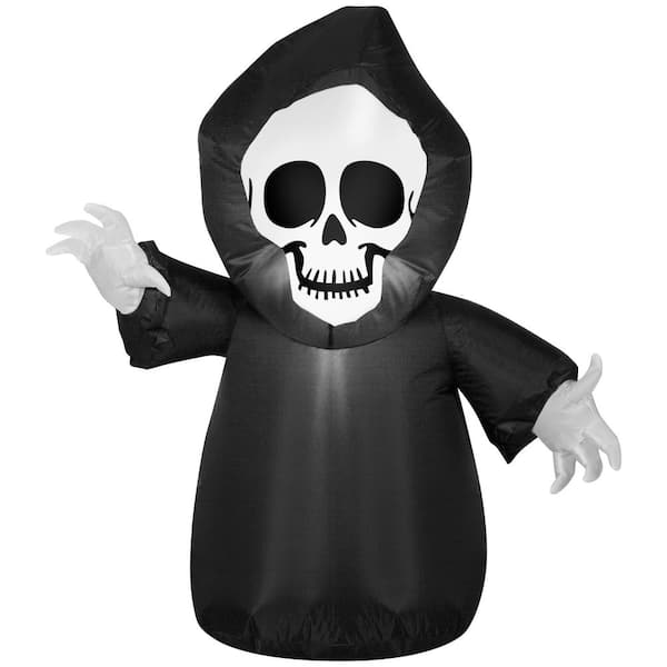 Gemmy 35.83 in. Tall Car Buddy Halloween Inflatable-Reaper G-226039 ...