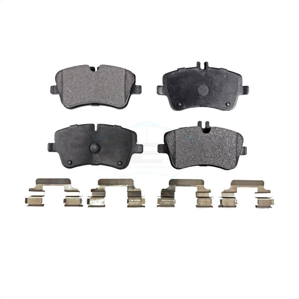 Front Disc Brake Rotors & Ceramic Pads Kit For Mercedes Benz C230 C240 - 11.34" (288mm), 10-Year Warranty