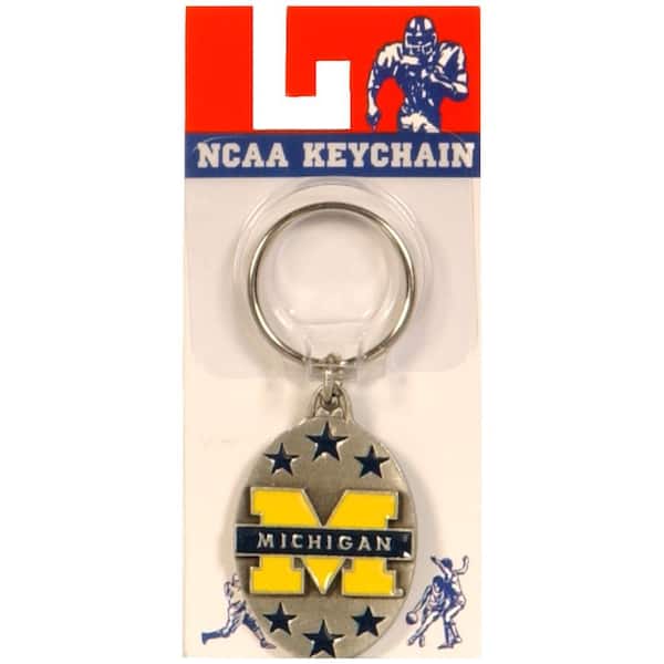 Hillman NCAA Michigan Wolverines Key Chain