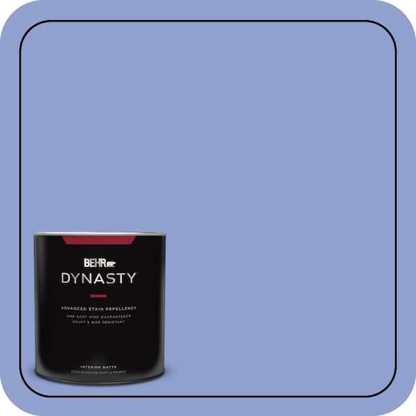 BEHR DYNASTY 1 qt. #600B-4 Pageant Song Matte Interior Stain-Blocking Paint and Primer