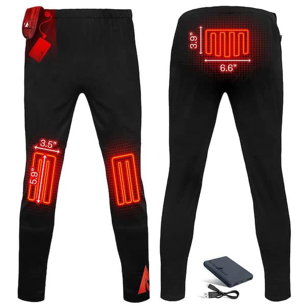 Men and Women Heated Trousers 3/4 Heating Zones USB Electric