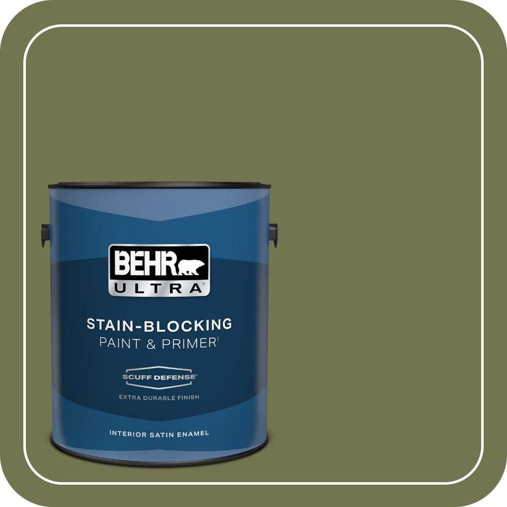1 gal. #S360-6 Secret Meadow Extra Durable Satin Enamel Interior Paint & Primer price history on PriceWatchPro