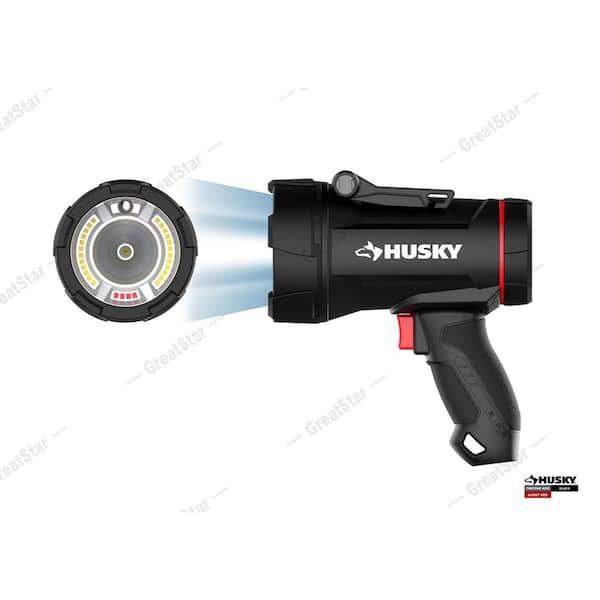 2500Lumen Auto-Focusing Rechargeable Hybrid Power Spotlight