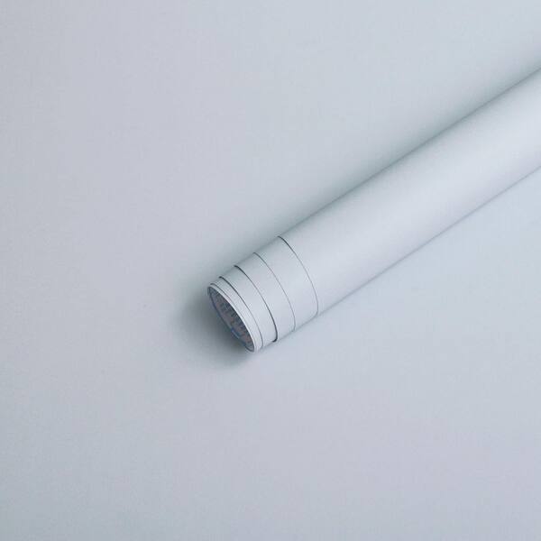 Matte Contact Paper Matte Light Blue Solid Textured Contact Paper Peel and Stick Wallpaper ...