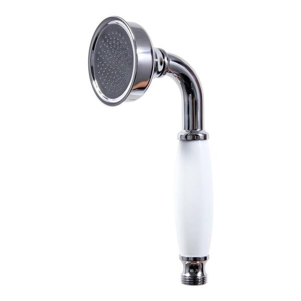 Dyconn 1-Spray Hand Shower with Ceramic Handle in Polished Chrome