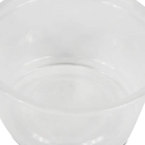 Clear Plastic Portion Cups with Lids, 2oz, 150ct