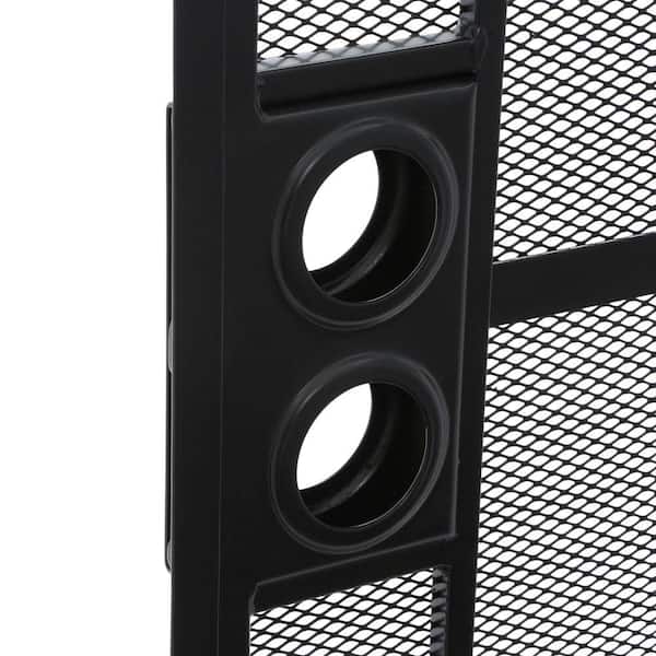 Grisham 36 in. x 80 in. 805 Series Black Defender Security Door