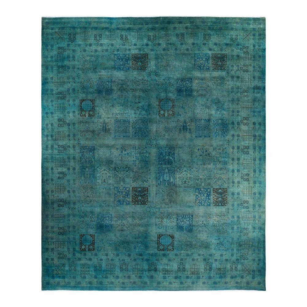 Fine Vibrance Light Blue 14 ft. 4 in. x 12 ft. 4 in. Handmade Area Rug price history on PriceWatchPro