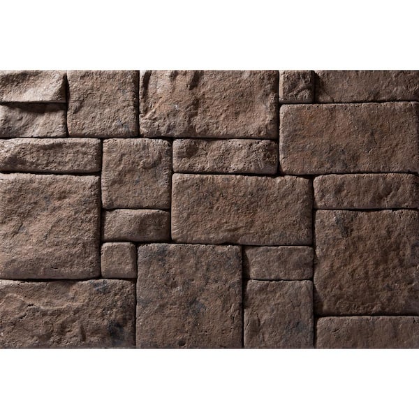 Evolve Stone Non-Rated Potomac Trail Style Kodiak Mine Color Flat Stone Mortarless Veneer (14.25 sq. ft. per Box)