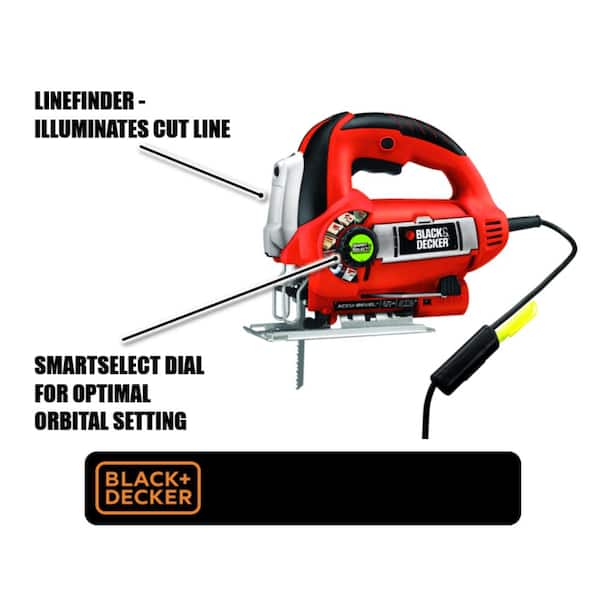 BLACK+DECKER Smart Select Jig Saw, JS660 