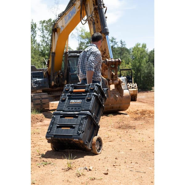 RIDGID Pro Gear System Gen 2.0 Durable All Terrain Rolling Tool