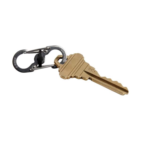 Nite Ize Key Holder with Locking Carabiners KLK-11-R3 - The Home Depot