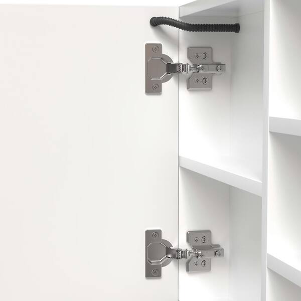 医療棚 32 in. W x 28 in. H Bathroom Mirror with Medicine Cabinet