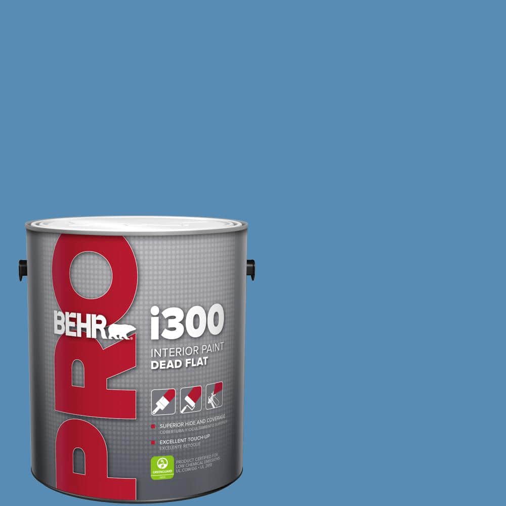 1 gal. #M520-5 Alpha Blue Dead Flat Interior Paint price history on PriceWatchPro