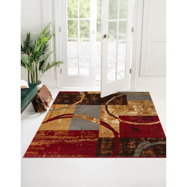Barista Kouillou Multi 9 ft. 10 in. x 9 ft. 10 in. Area Rug