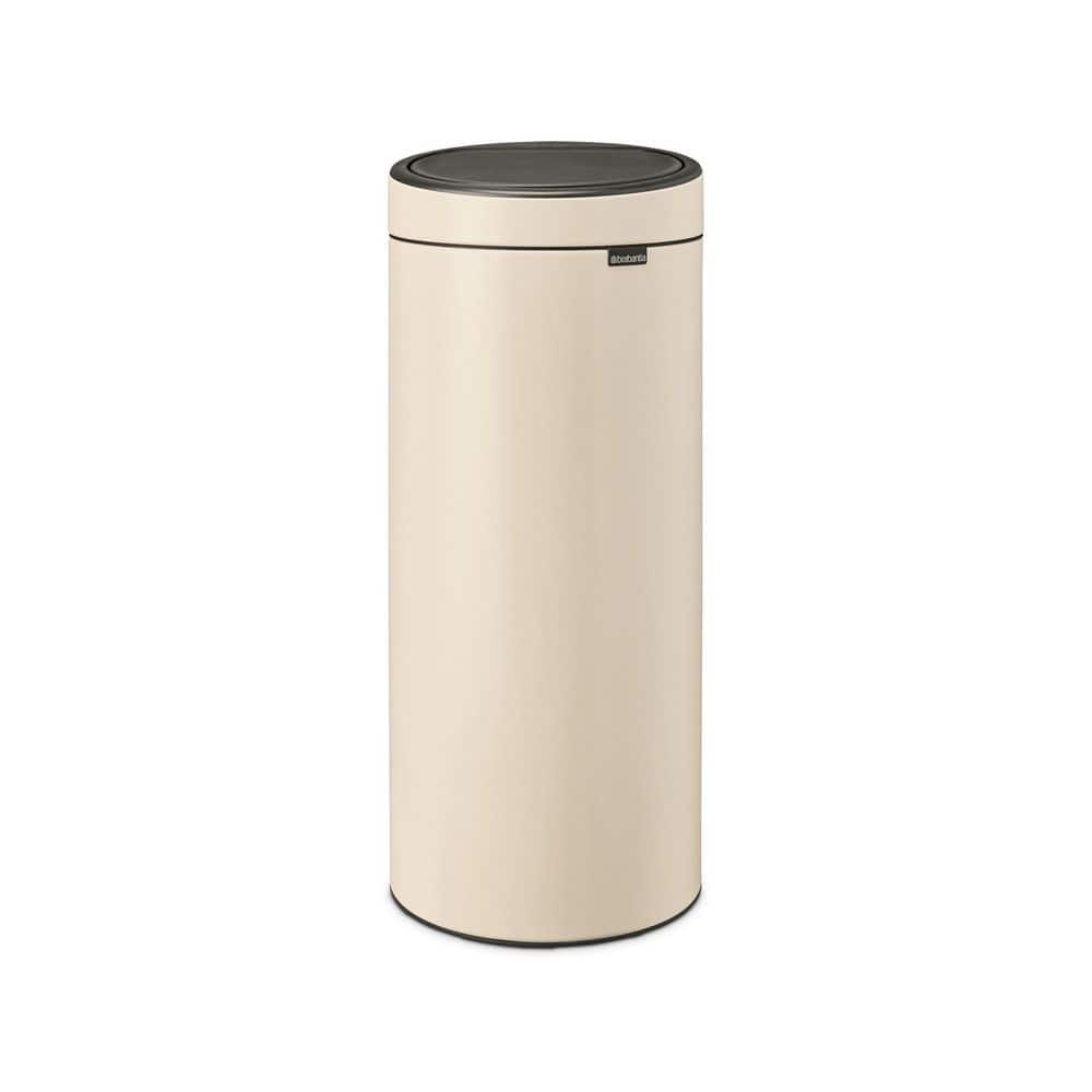 Brabantia Touch Top Trash Can New, Gal. (30 l), Plastic Bucket - Soft 149986 - The Home Depot