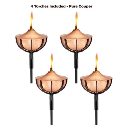 16 oz. Medium Polished Copper Torch (4-Pack)