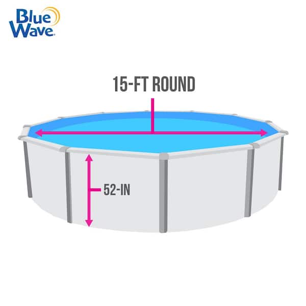 Blue Wave 24 ft. Round Liner Pad for Above Ground Pool NL1526