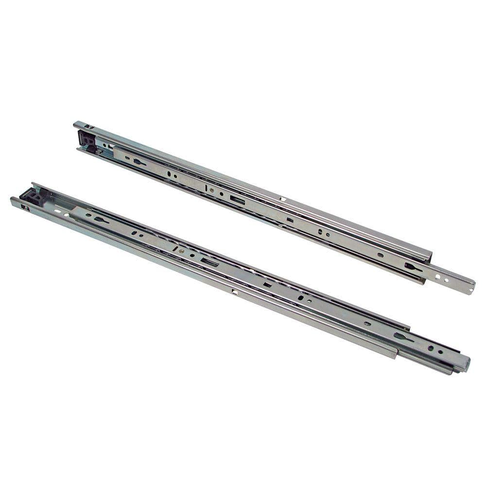 Accuride 22 in. (559 mm) Full Extension Side Mount Ball Bearing Drawer  Slide, 1-Pair (2-Pieces) T46322G22 - The Home Depot