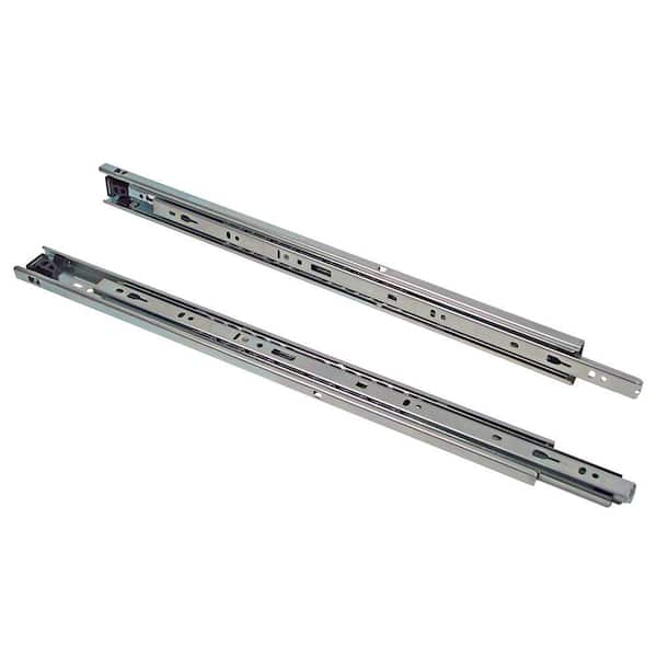 Accuride 22 in. (559 mm) Full Extension Side Mount Ball Bearing Drawer Slide, 1-Pair (2-Pieces)