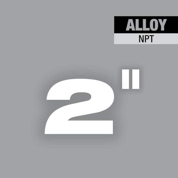 2 in. NPT Alloy Portable Pipe Threading Dies (4-Pack)