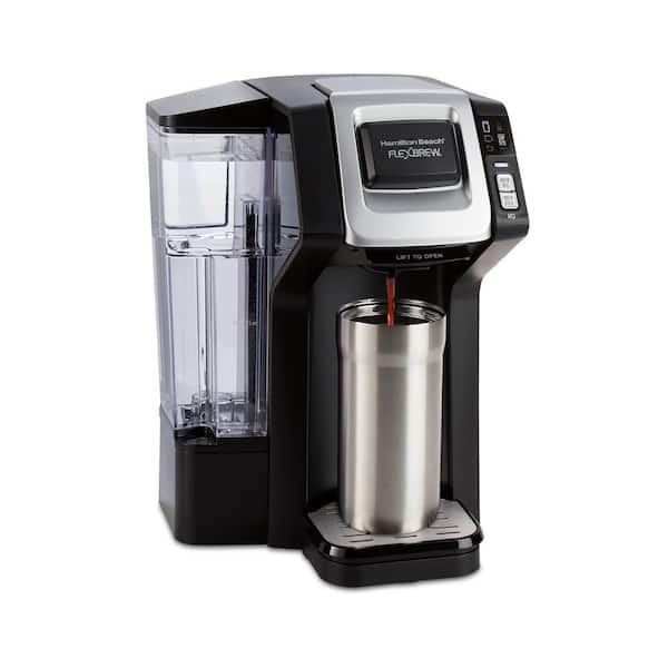 Hamilton Beach FlexBrew Dual Coffee Maker with Milk Frother, Black -  20295577