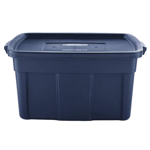 Rubbermaid Roughneck Tote 10 Gallon Storage Container, Heritage Blue (6  Pack), 1 Piece - Pay Less Super Markets