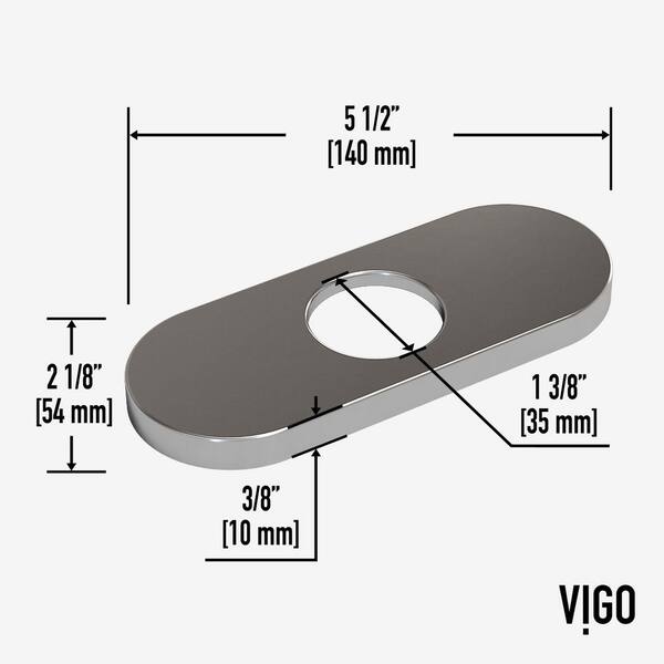 Stainless Steel Faucet Hole Cover Plate – 3-Hole Escutcheon For Kitchen Or Bath, Chrome Finish, Easy No-Tool Install